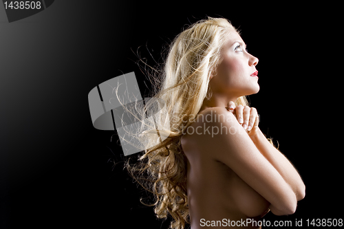 Image of blond sexy girl