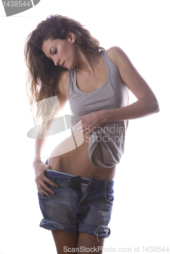 Image of sexy fit woman