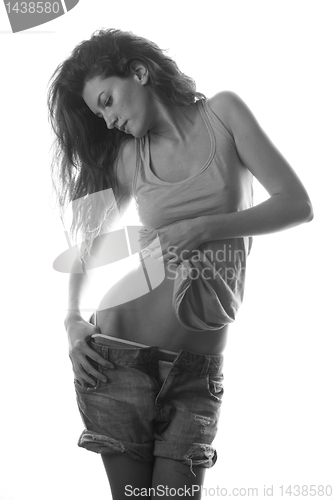 Image of sexy fit woman