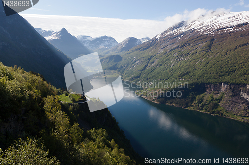 Image of Geiranger fjord
