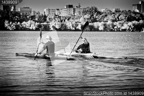 Image of Canoeing on Wascana Lake