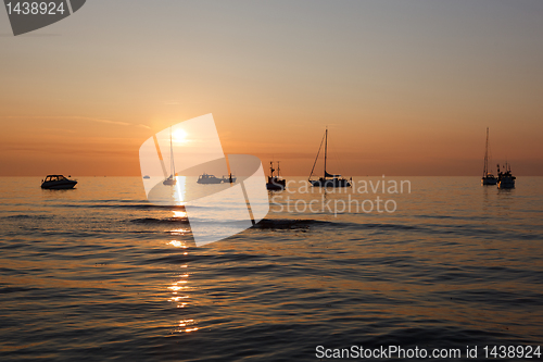 Image of Midsummer sunset