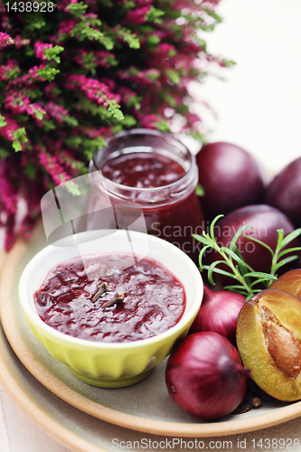 Image of plum chutney