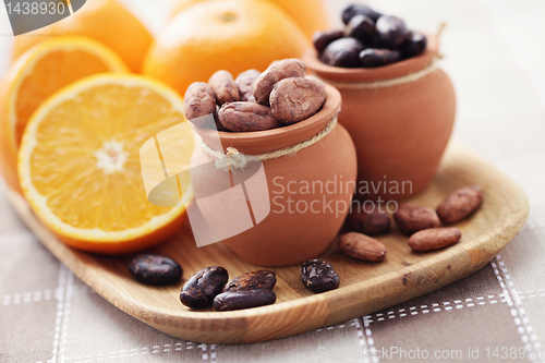 Image of cocoa and orange