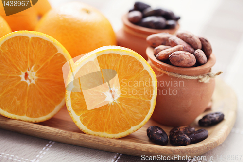 Image of cocoa and orange