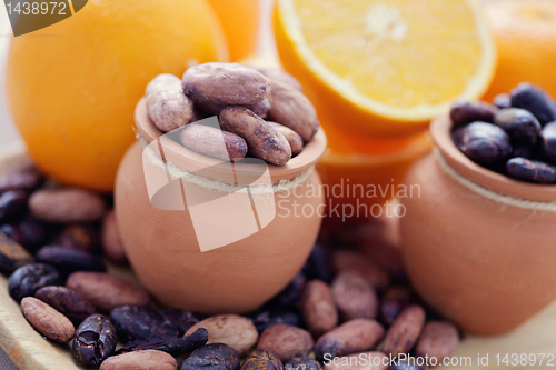 Image of cocoa and orange