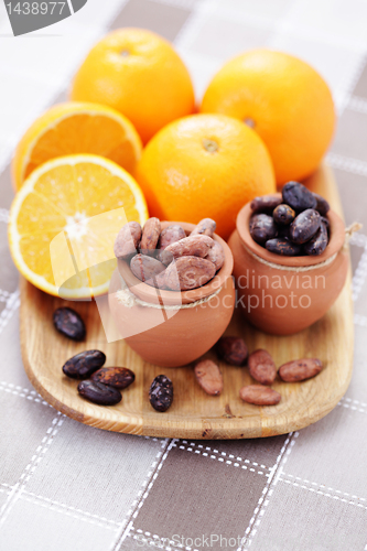 Image of cocoa and orange