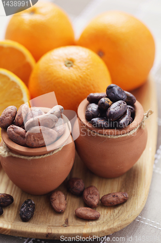 Image of cocoa and orange