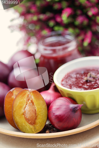 Image of plum chutney