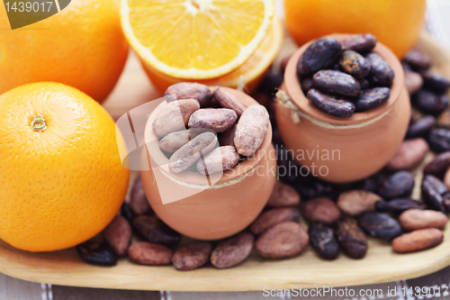 Image of cocoa and orange