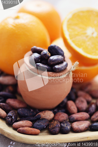 Image of cocoa and orange