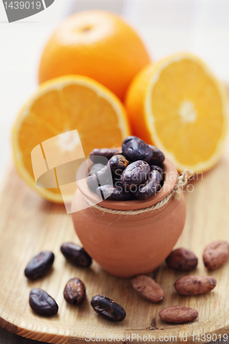 Image of cocoa and orange