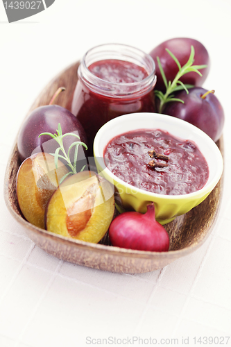 Image of plum chutney