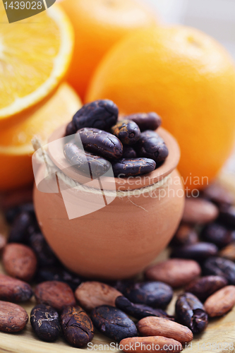 Image of cocoa and orange