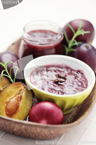 Image of plum chutney