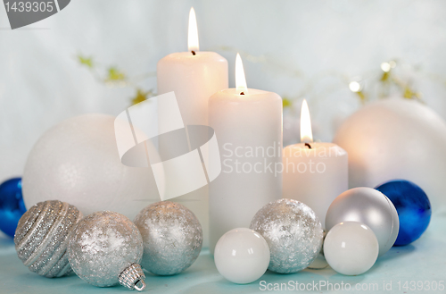 Image of christmas decorations