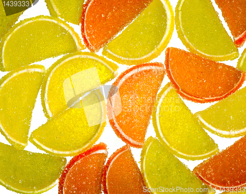 Image of candy jujube as background