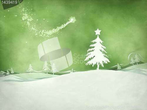 Image of green christmas