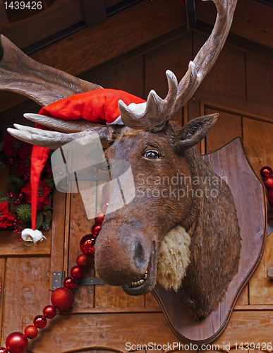 Image of Christmas Moose