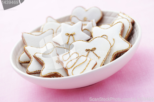 Image of white gingerbreads