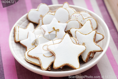 Image of white gingerbreads