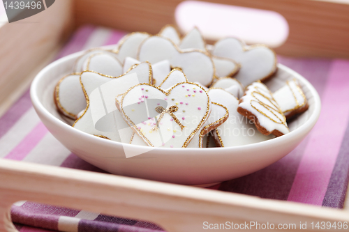 Image of white gingerbreads