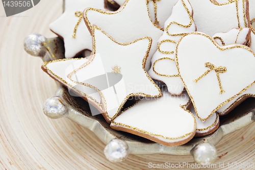 Image of white gingerbreads