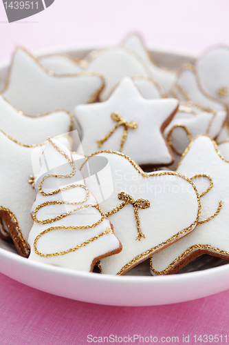 Image of white gingerbreads