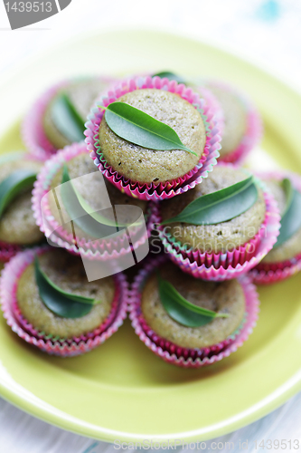 Image of green tea muffins