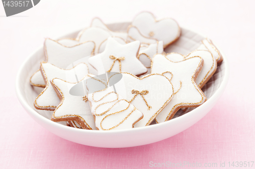 Image of white gingerbreads