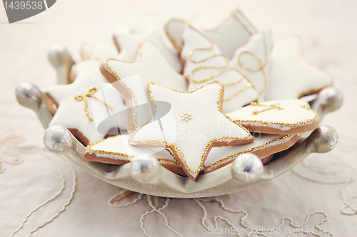 Image of white gingerbreads