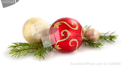 Image of christmas decorations