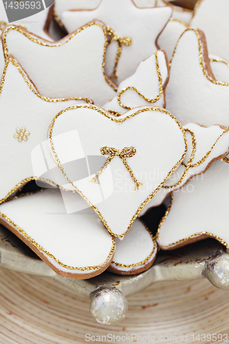 Image of white gingerbreads