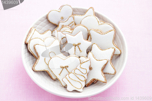 Image of white gingerbreads