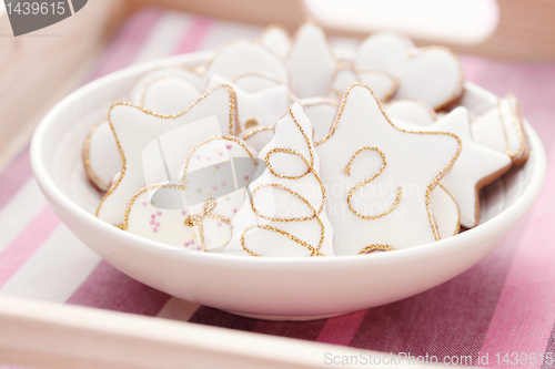 Image of white gingerbreads