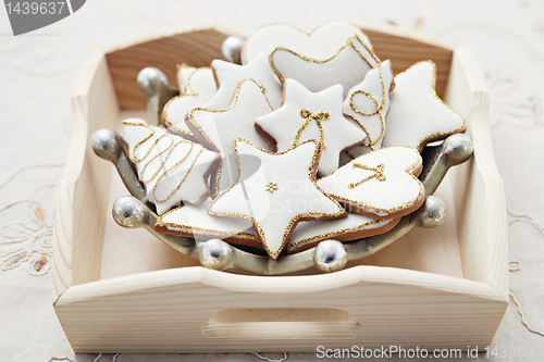 Image of white gingerbreads