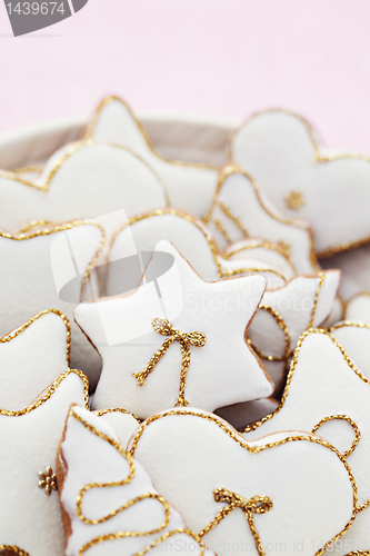 Image of white gingerbreads