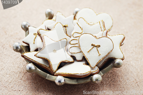 Image of white gingerbreads