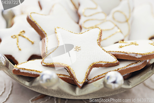 Image of white gingerbreads