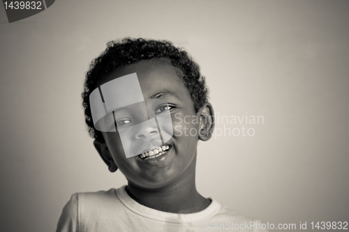 Image of Smiling Ethiopian boy