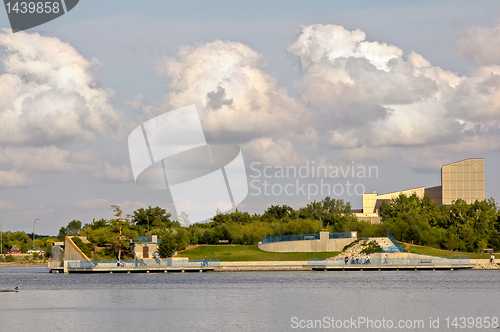 Image of Overlooking Wascana lake