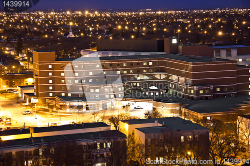 Image of Regina at night