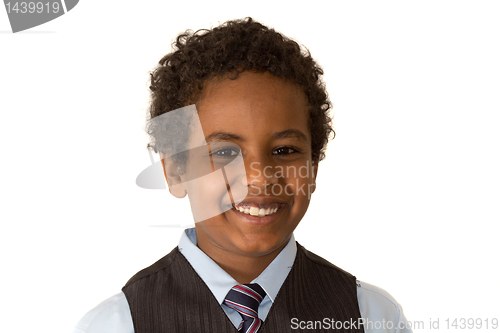 Image of Smiling Ethiopian boy