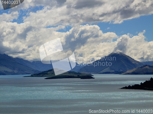 Image of Queenstown and Remarkables range