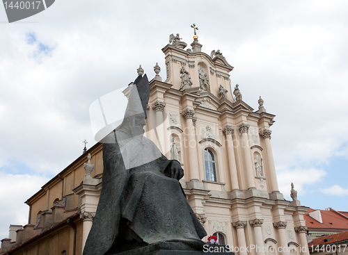 Image of Statue of Wyszynski in Warsaw