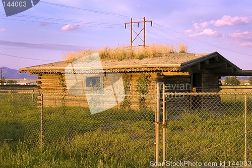 Image of Historic Old Pinoeer House Behind the Fences