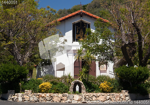 Image of Ysabel Chapel near Julian in California