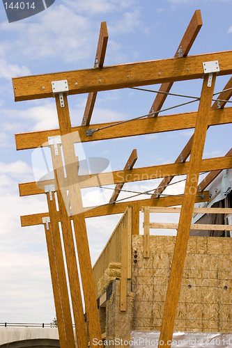 Image of Strip Mall Roof Construction Site