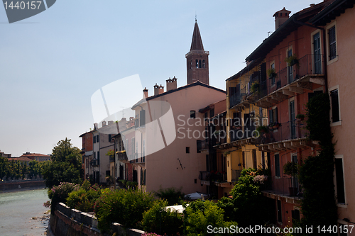 Image of River front in Verona
