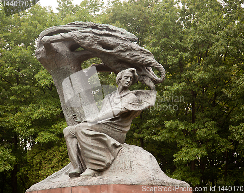 Image of Frederick Chopin Statue